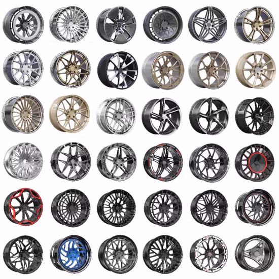 Cerchi Hot Factory Cerchi in alluminio forgiato Cerchi in lega da 17 pollici in lega da 21 pollici per auto