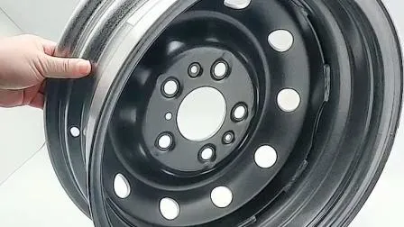 Cerchio H&T Wheel 676c01t-S 16 pollici 16X6.5 PCD 6X130 in acciaio verniciato argento per camion